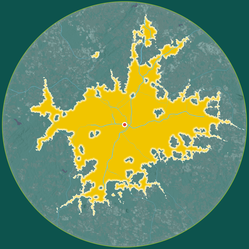Atlanta transit map