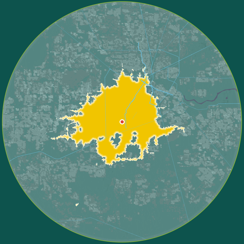 Houston transit map