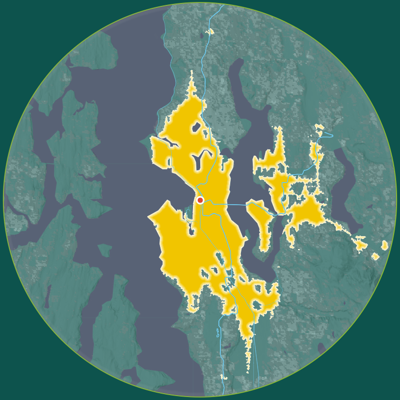 Seattle transit map