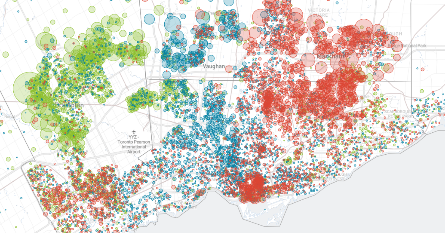 GTHA Languages Map | School of Cities